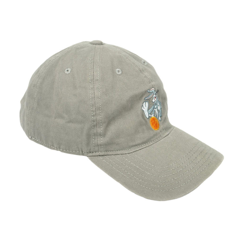 Looney Tunes - Bugs Bunny Basketball Embroidered Strapback Hat 1990s OSFA Vintage Retro