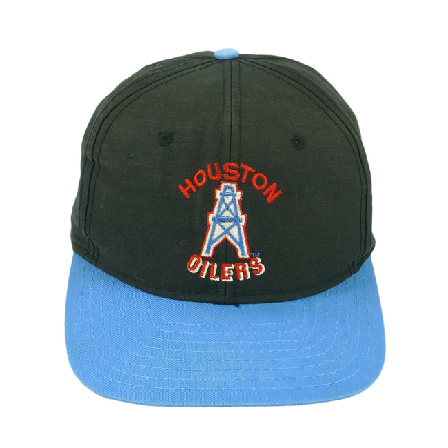 Vintage NFL (Mitchell & Ness) - Houston Oilers Embroidered Snapback Hat  2000s OSFA – Vintage Club Clothing