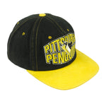 Starter (NHL) - Pittsburgh Penguins Snapback Hat 1990s OSFA Vintage Retro Hockey