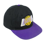 NBA - Los Angeles Lakers Embroidered Logo Snapback Hat OSFA Vintage Retro