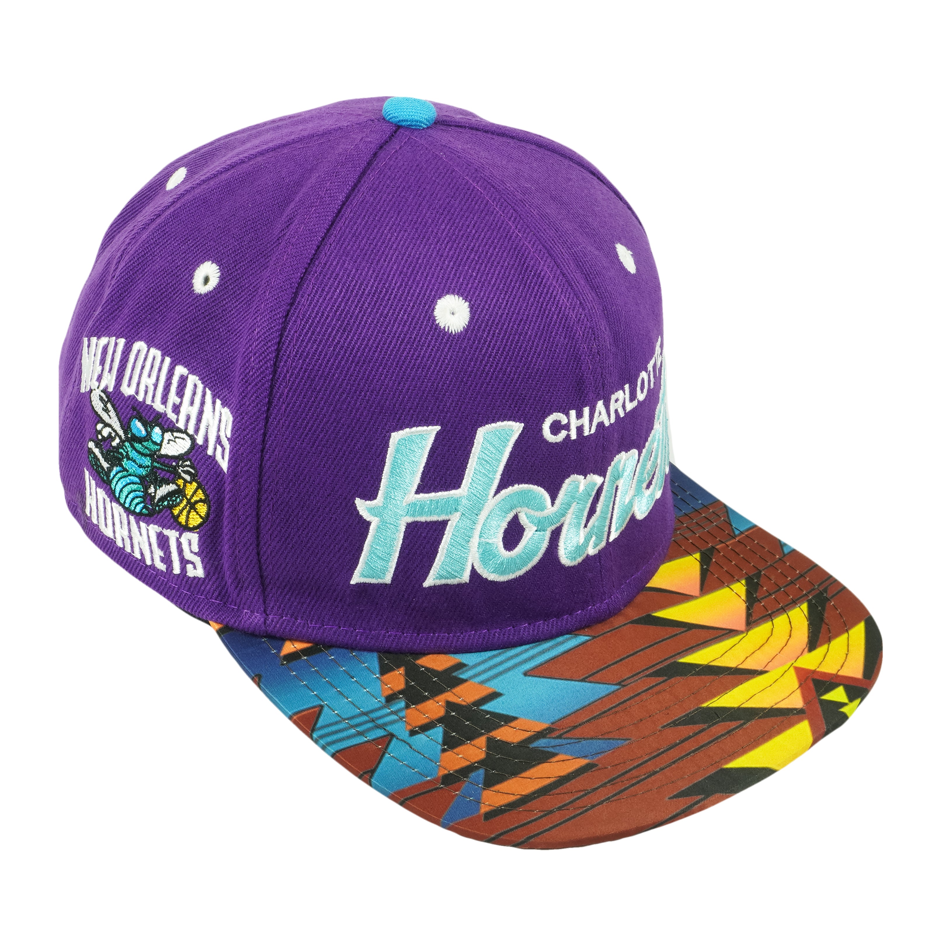 Vintage CHARLOTTE HORNETS Hat Big Logo Basketball Cap Nba Hip -  Finland