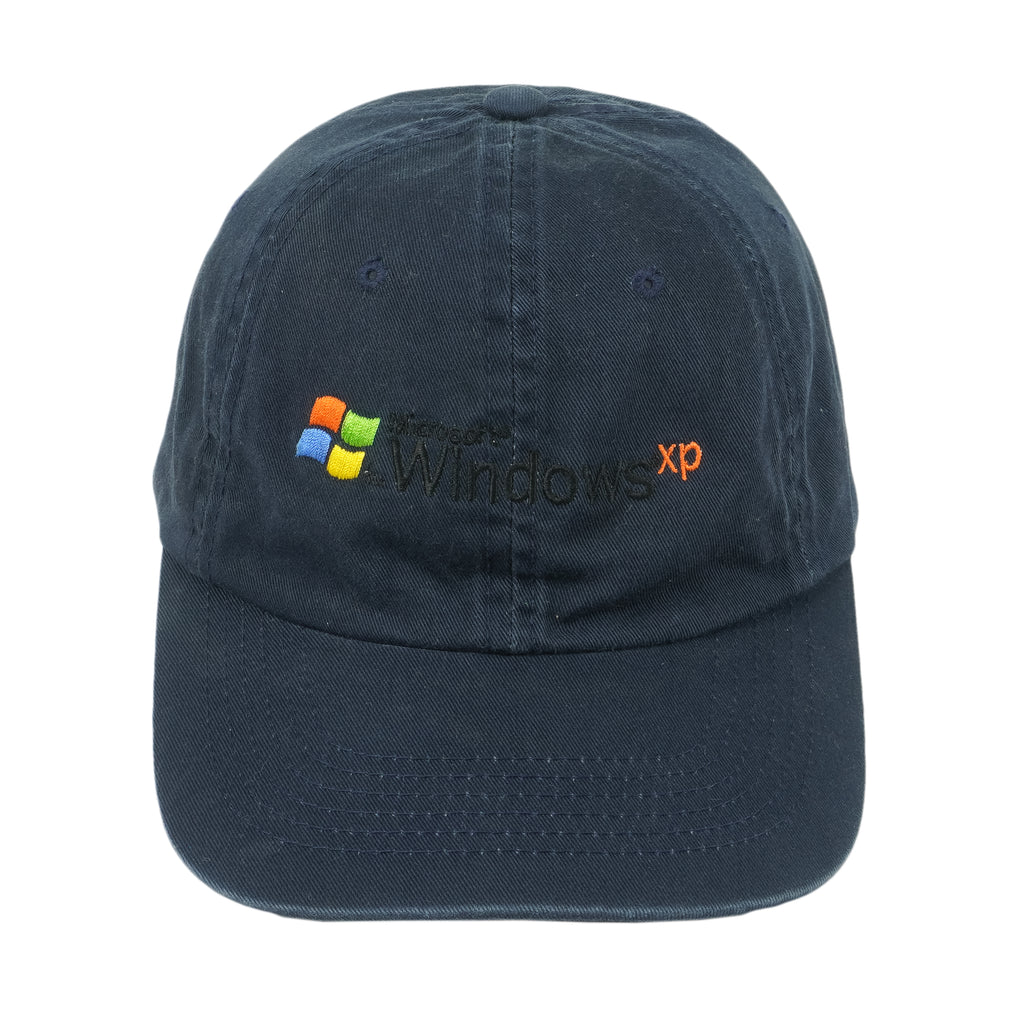 Vintage (Headmaster) - Microsoft Windows XP Embroidered Strapback Hat 2000s OSFA Retro Computers