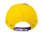 NFL - Minnesota Vikings 3D Puff Embroidered Strapback Hat 1990s OSFA Vintage Retro