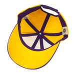 NFL - Minnesota Vikings 3D Puff Embroidered Strapback Hat 1990s OSFA Vintage Retro