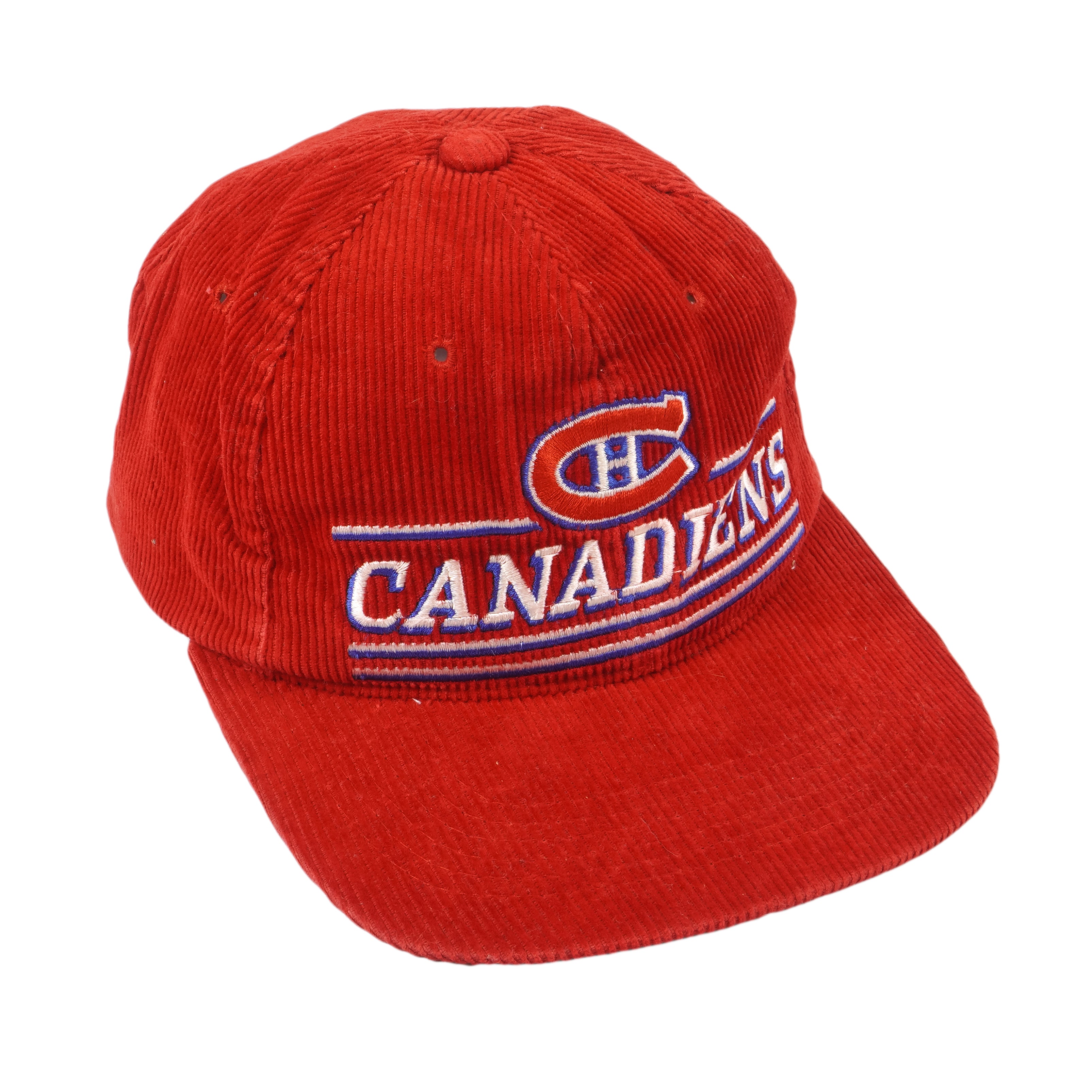 Vintage Edmonton Oilers Hat Corduroy
