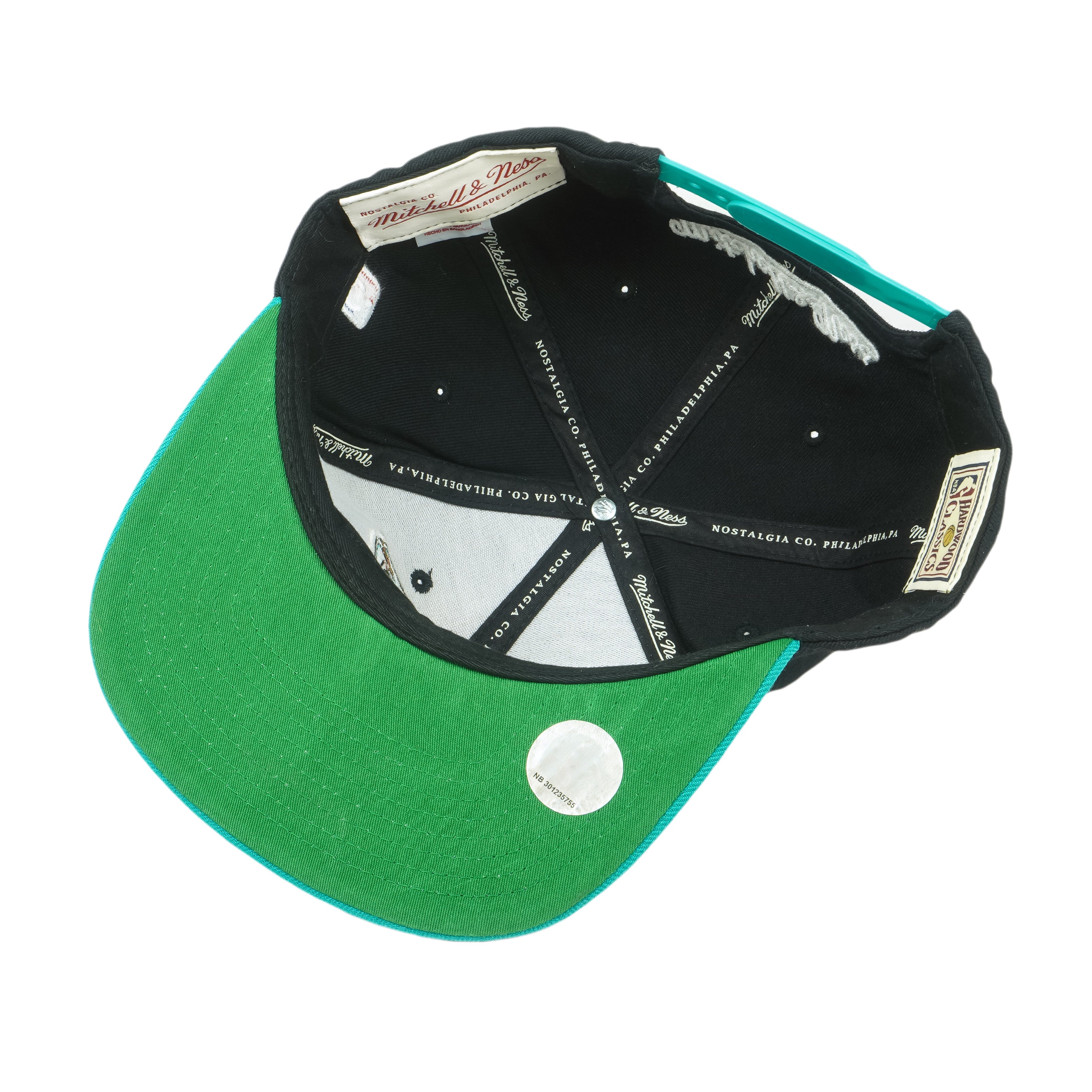 New Era Vancouver Grizzlies Hardwood Classics Retro Logo Snapback Hat  Adjustable Black Cap, Baseball Caps -  Canada