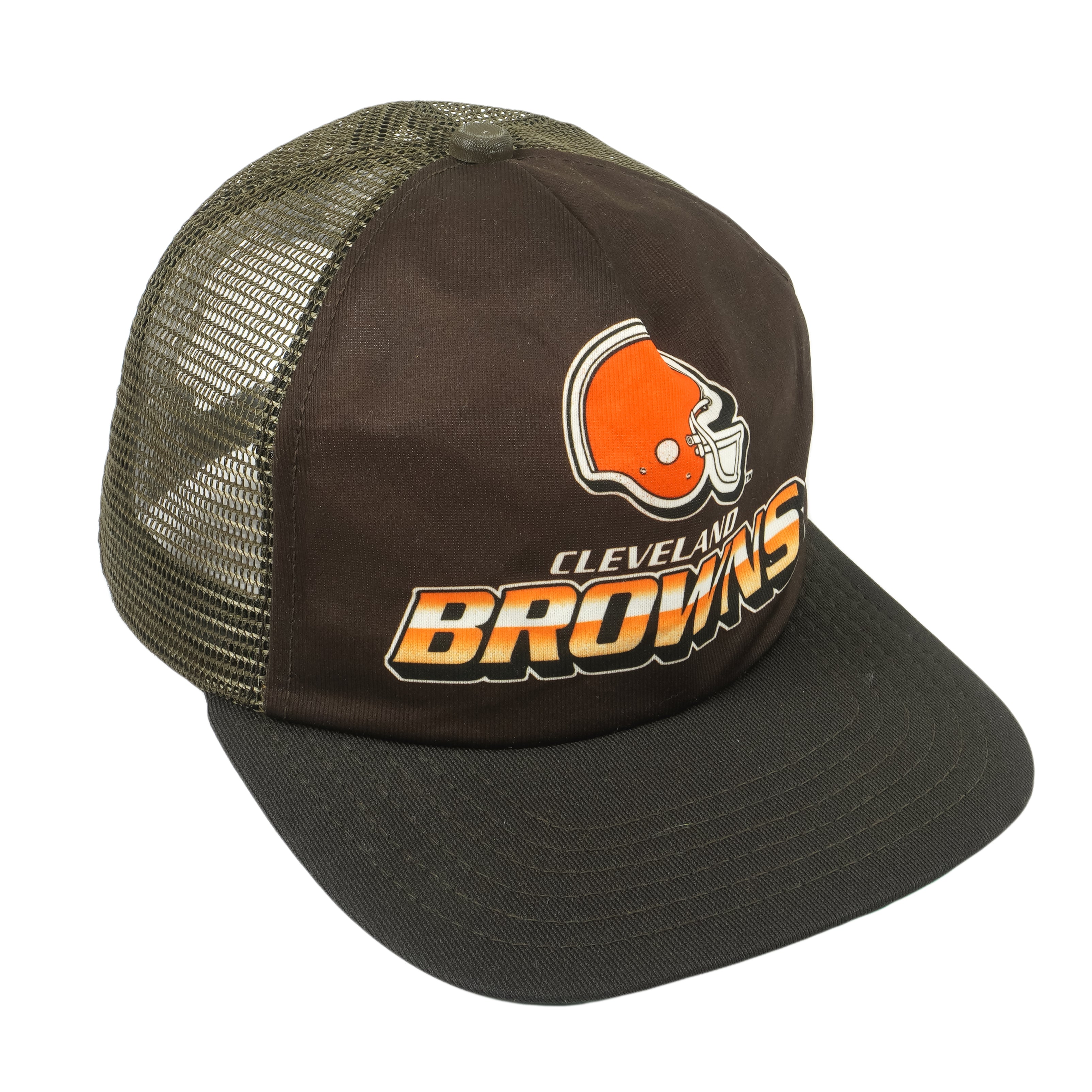 Vintage NFL Cleveland Browns Embroidered Corduroy Snapback Hat