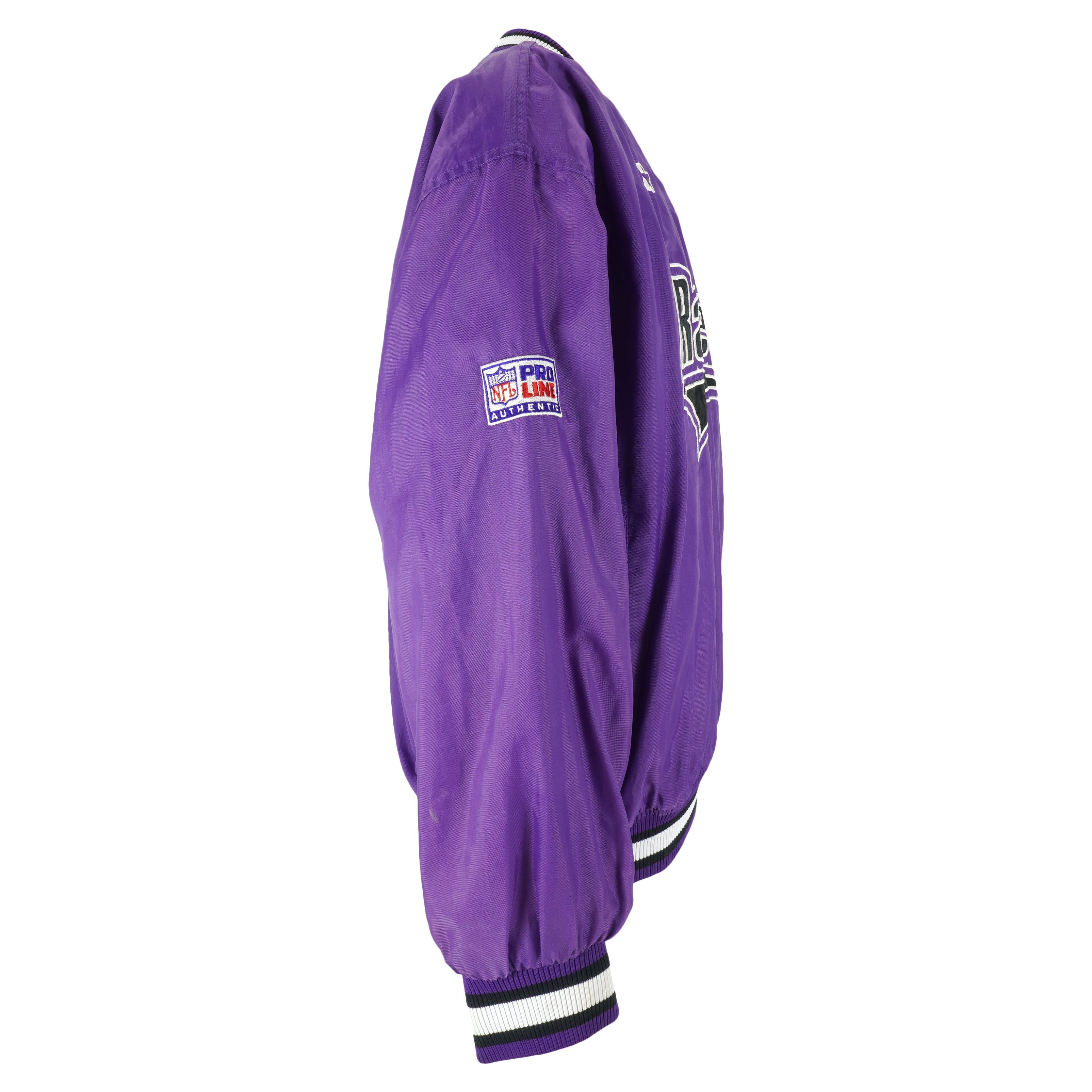 Purple and Yellow Baltimore Ravens Varsity Jacket