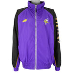 Puma - Minnesota Vikings Embroidered Windbreaker 2000s X-Large