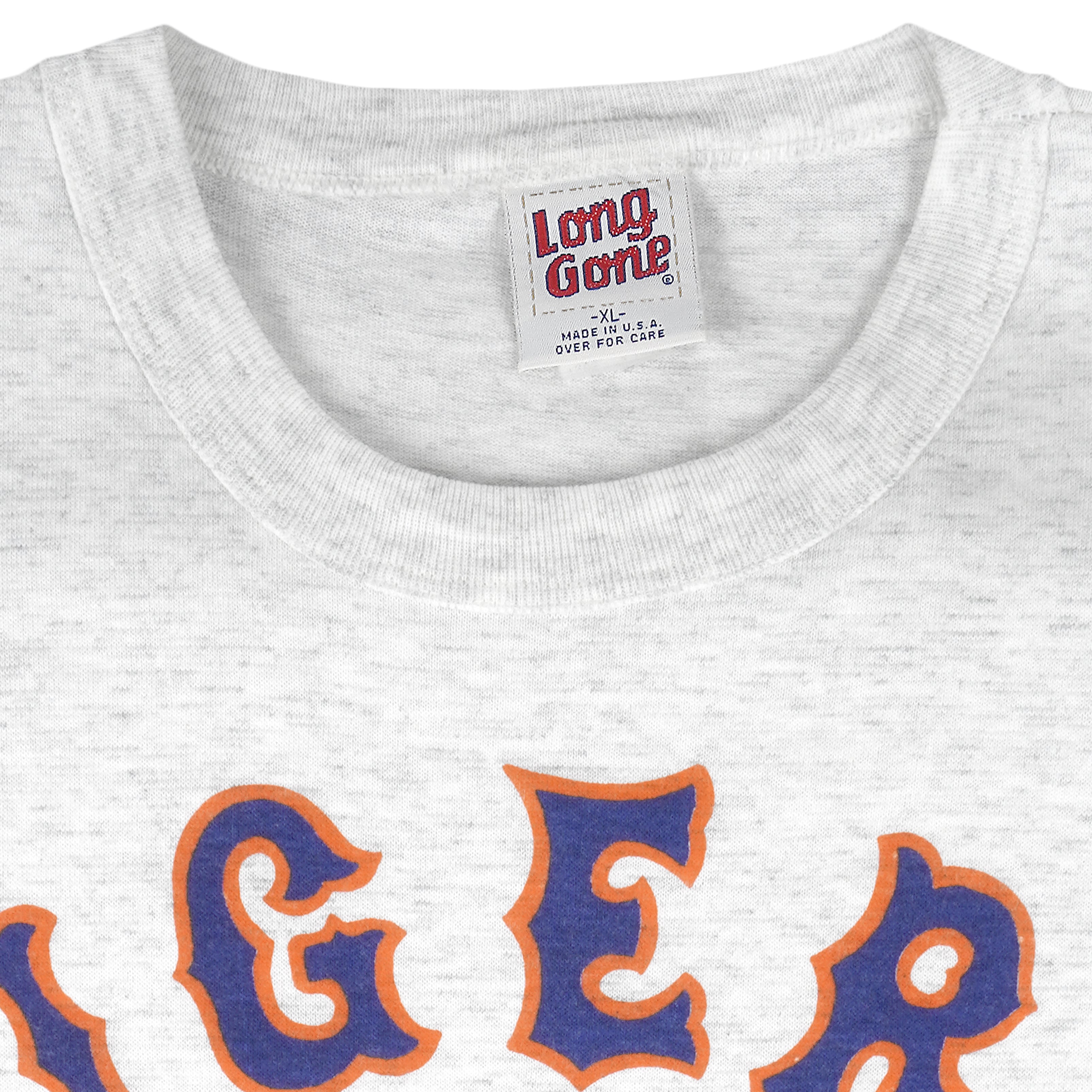 Vintage Detroit Tigers Tee Shirt Blue Lee Baseball 90's 