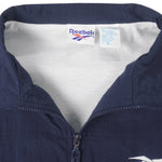 Reebok - Big Logo Embroidered Windbreaker 1990s X-Large Vintage Retro