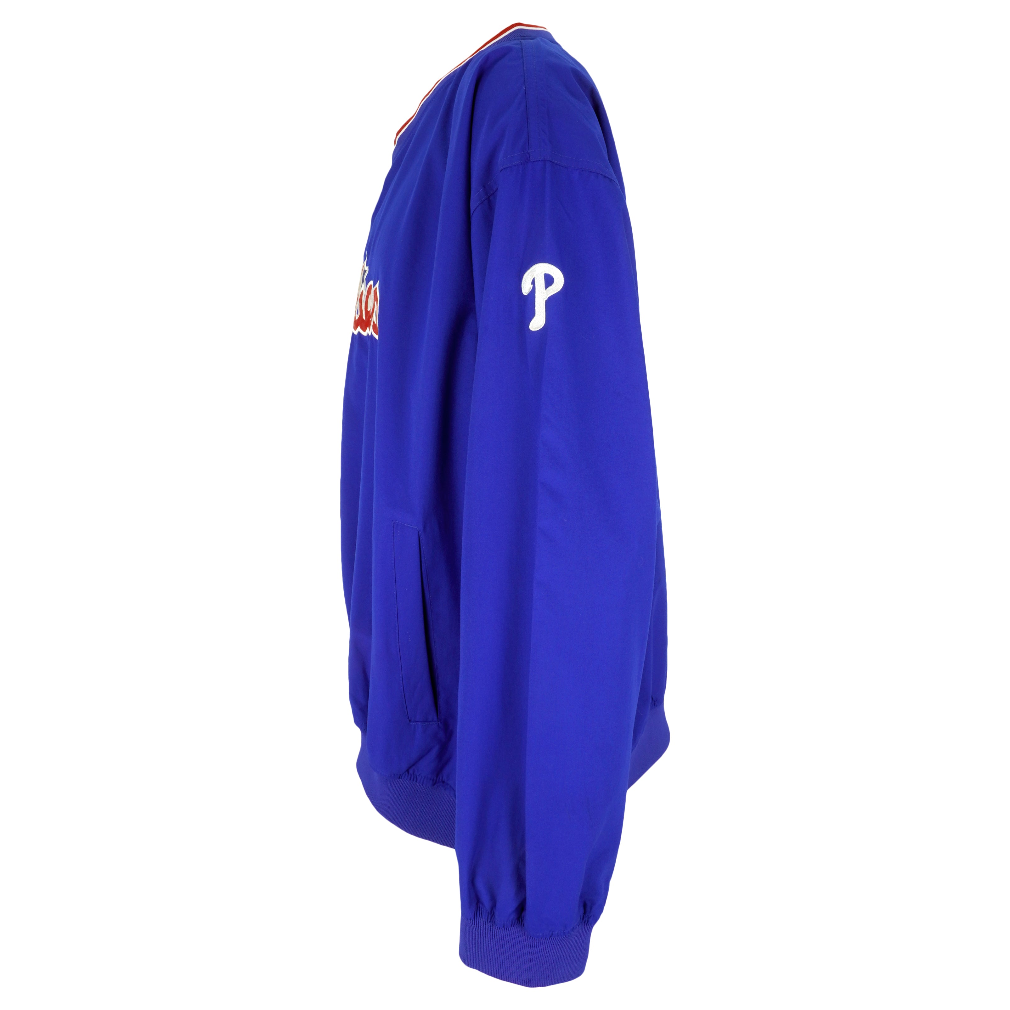 1990's PHILADELPHIA PHILLIES PRO PLAYER WINDBREAKER JACKET L