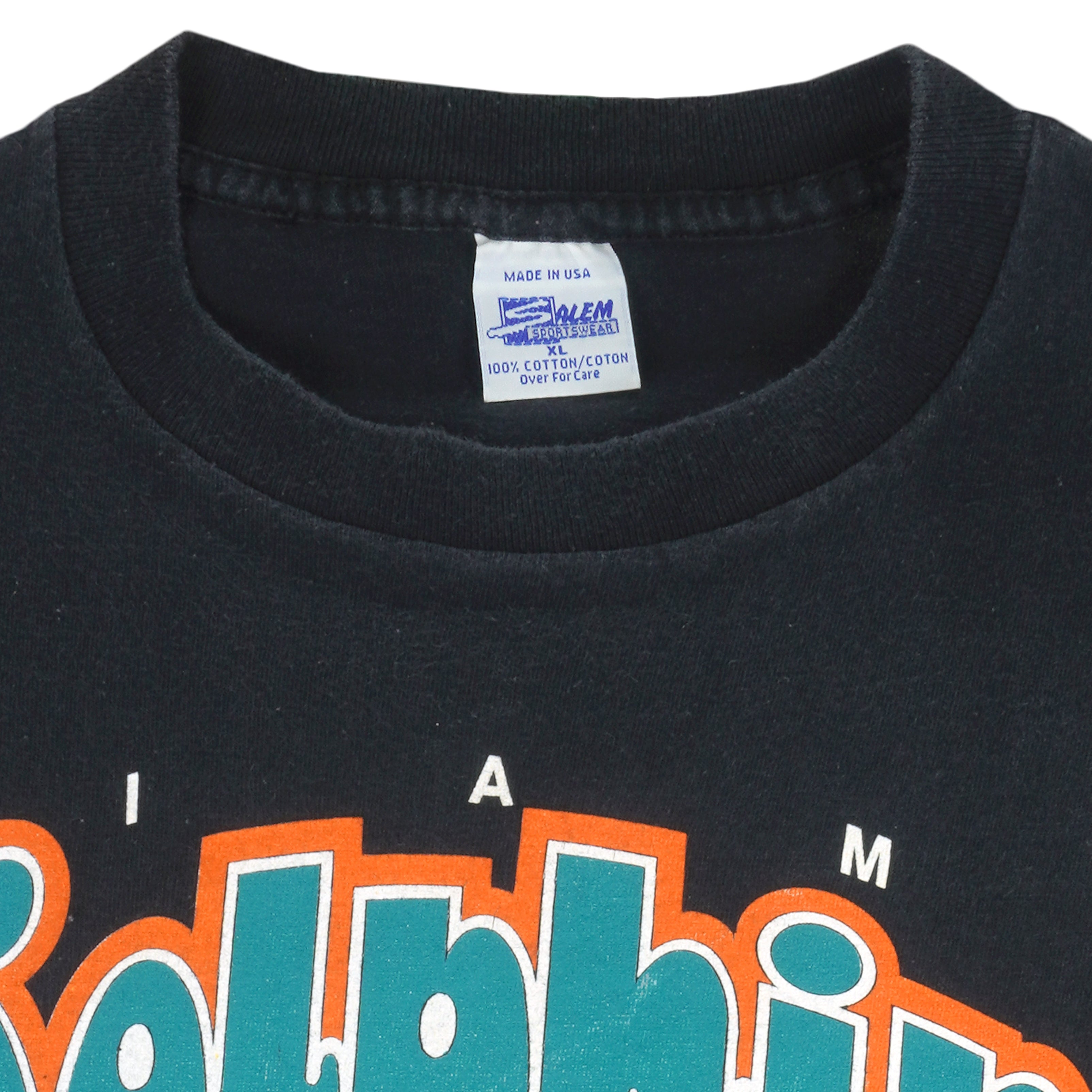 Miami Dolphins Vintage Nfl Football T Shirt by Trench Made in 
