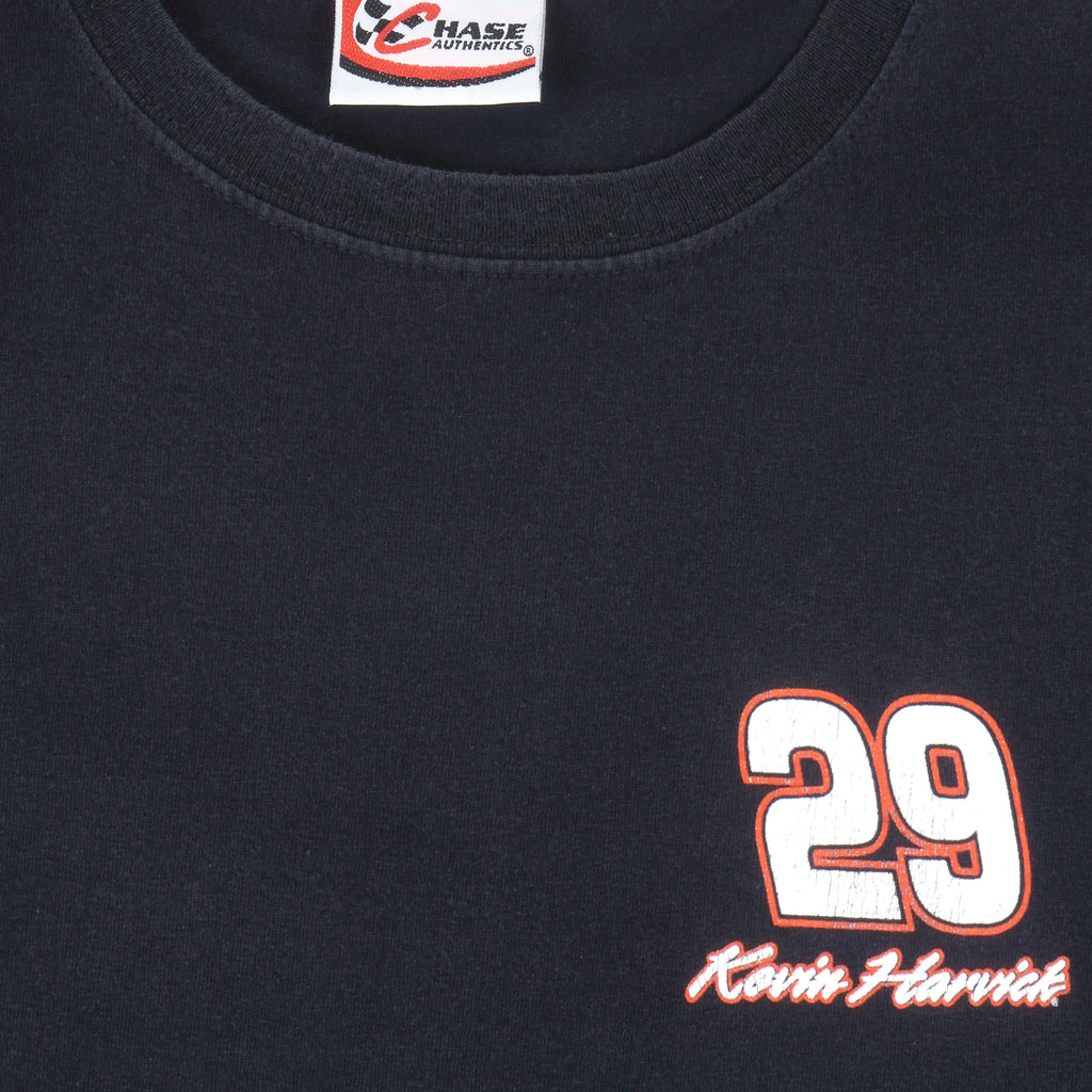 NASCAR (Chase) - Kevin Harvick #29 Budweiser T-Shirt 1990s X-Large Vintage Retro