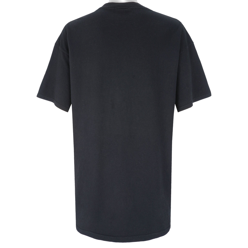 Nike - Black T-Shirt 1990s XX-Large Vintage Retro