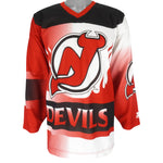 Starter - New Jersey Devils Hockey Jersey 1990s X-Large Vintage Retro Hockey