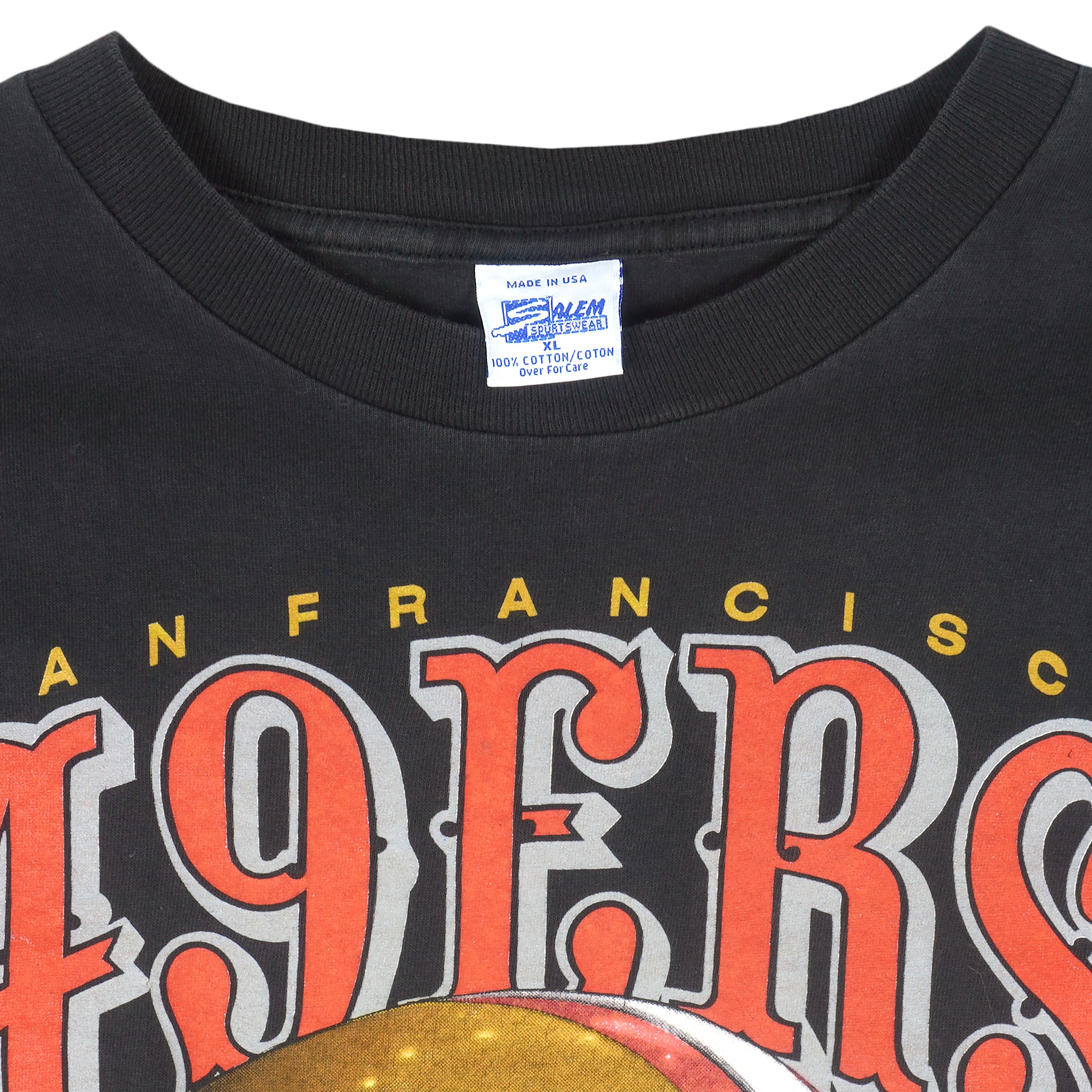 Vintage 1991 San Francisco 49ers NFL T-shirt Size XL by Salem 