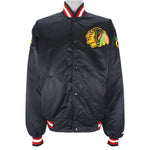 Starter - Chicago Blackhawks Satin Jacket 1980s XX-Large