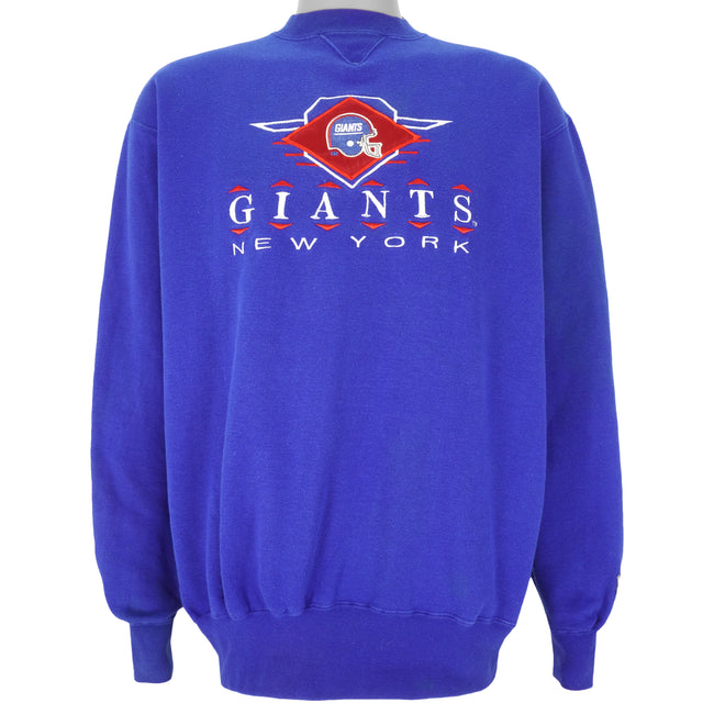 Vintage NFL (Logo 7) - New York Giants Crew Neck Sweatshirt 1990s X-Large