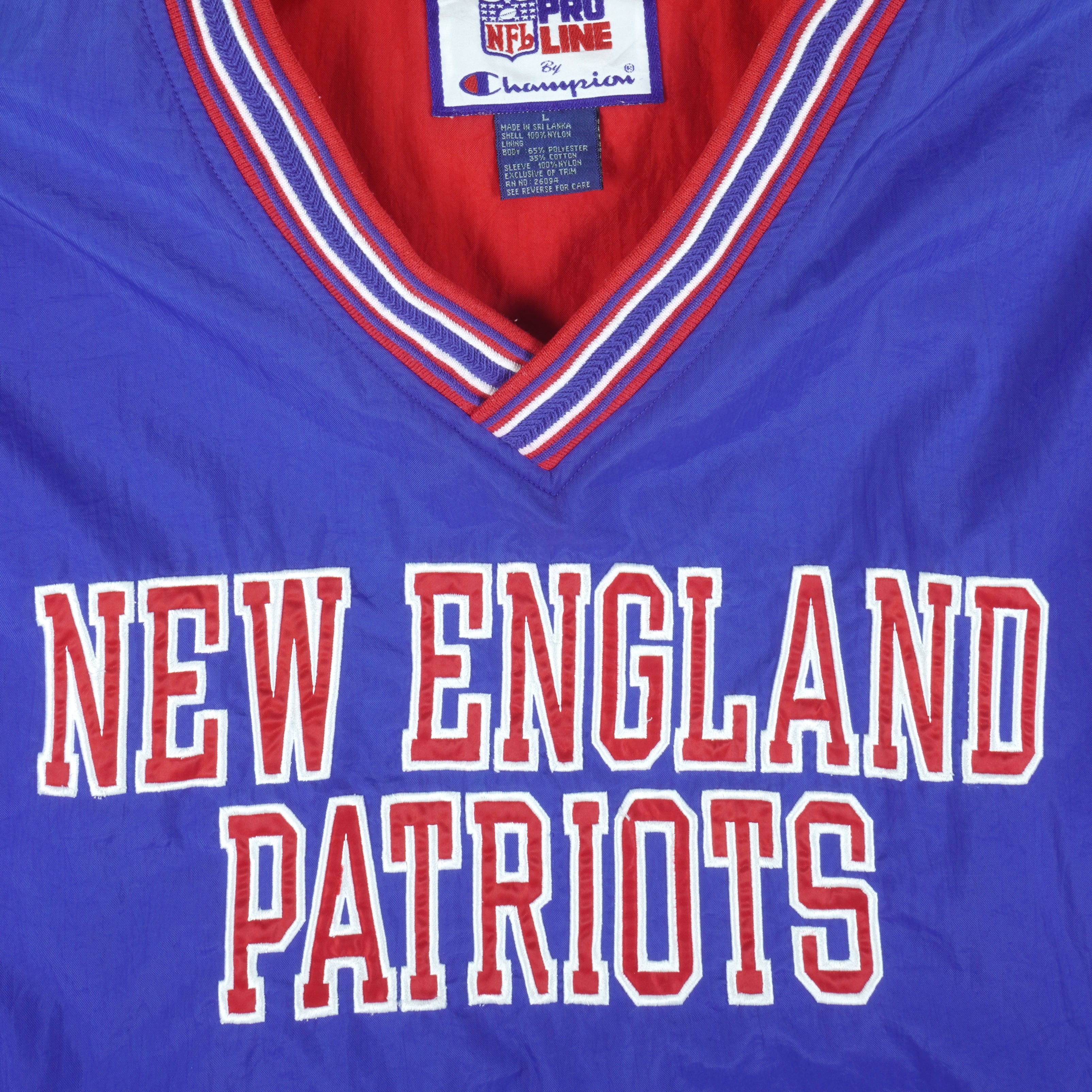 VintageClubClothing Champion - New England Patriots Pro Line Pullover 1990s Medium