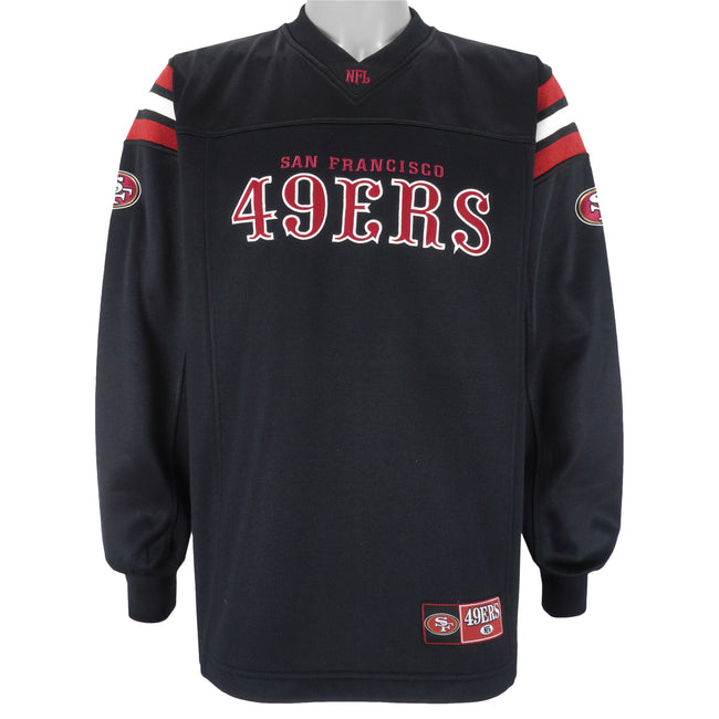 Vintage San Francisco 49ers Hoodie Sweater Embroidery Big Logo Red Pullover  Jumper Size XL -  Canada