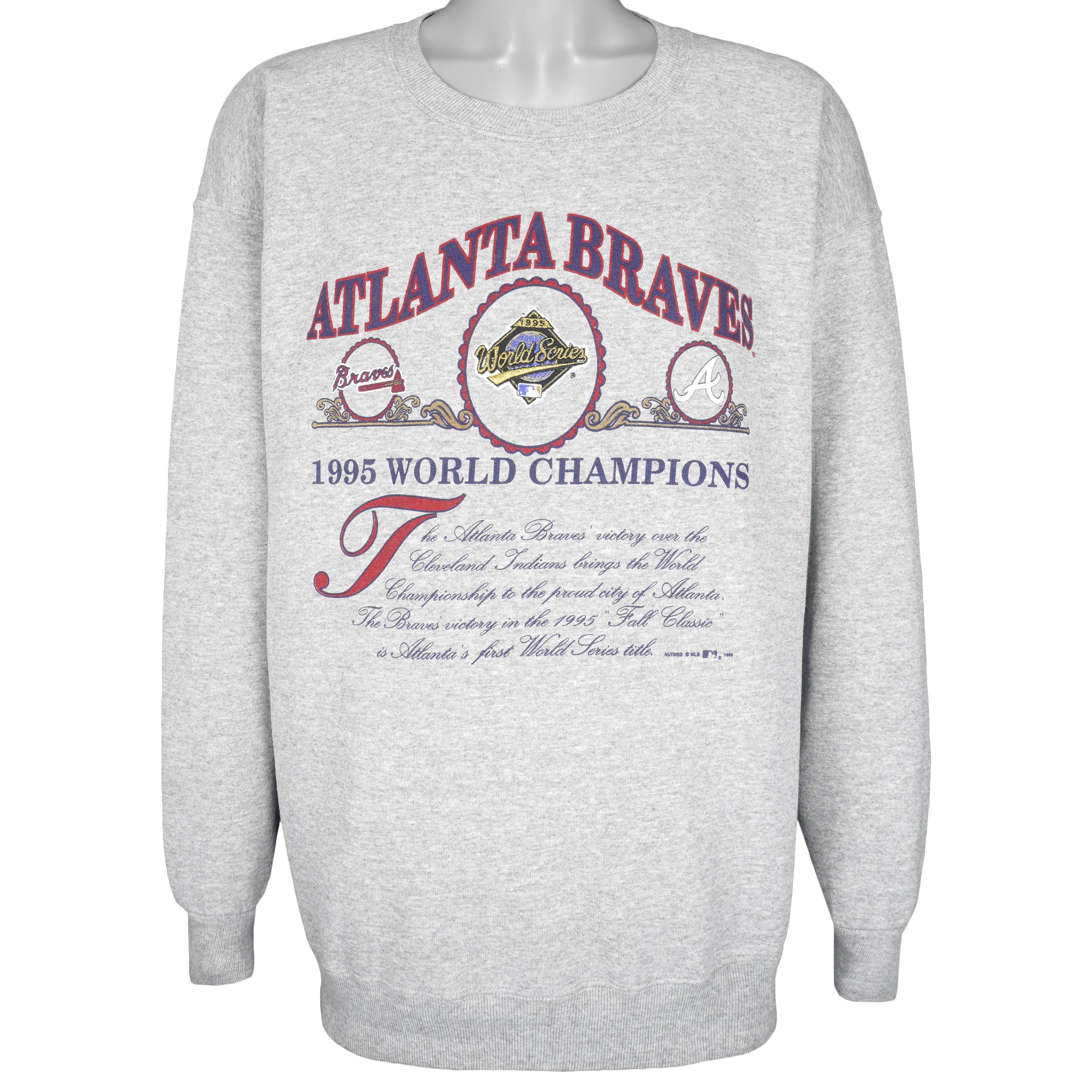 Vintage 1995 Atlanta Braves World Series Champions shirt, hoodie, sweater,  longsleeve and V-neck T-shirt