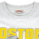 NHL (Nutmeg) - Boston Bruins Breakout T-Shirt 1990s X-Large Vintage Retro Hockey