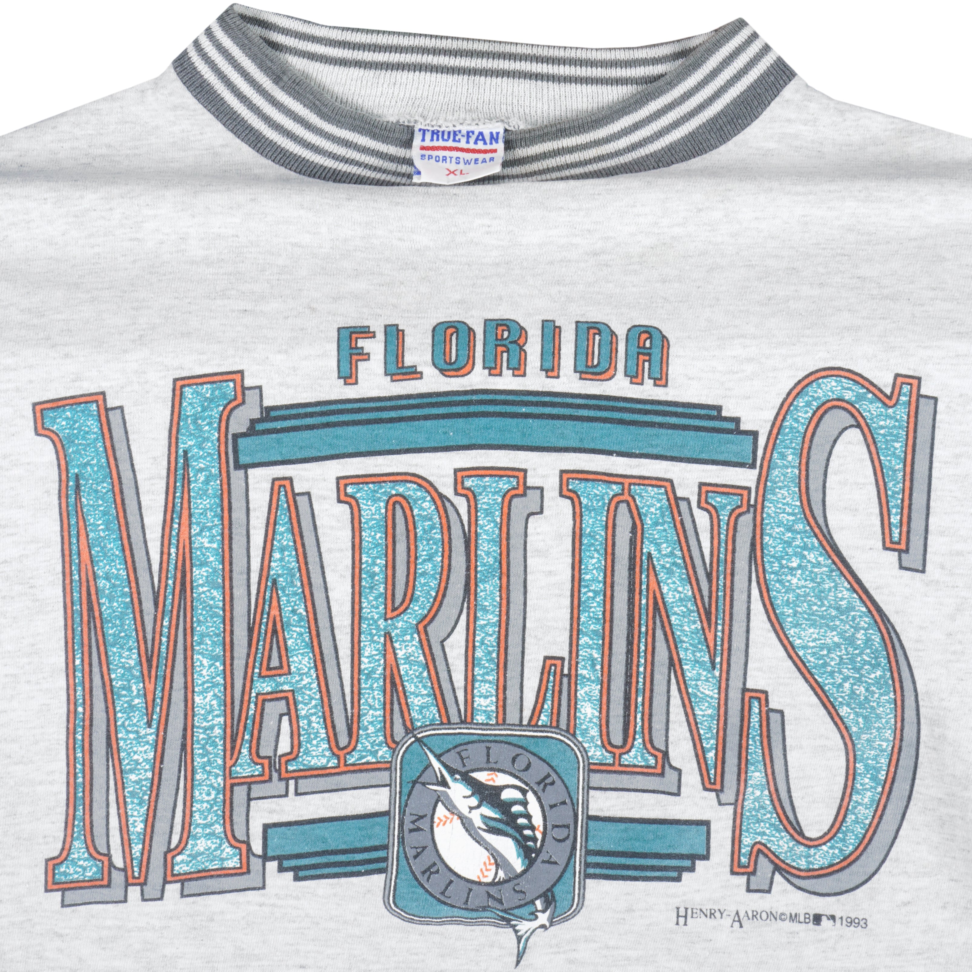 Vintage 1993 Opening Season Florida Marlins Jersey Shirt Size Medium