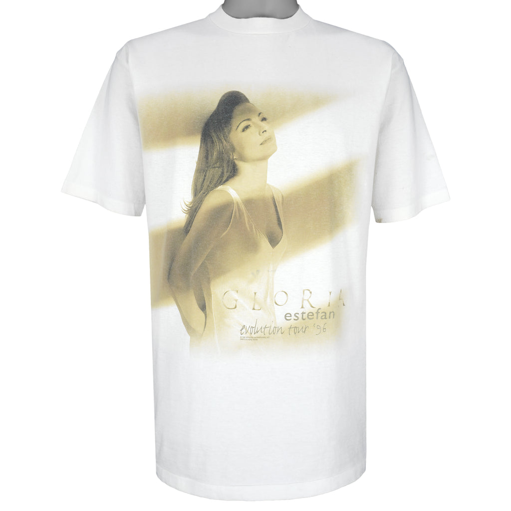 Vintage (All Sport) - Gloria Estefan Evolution Tour T-Shirt 1996 Large Vintage Retro