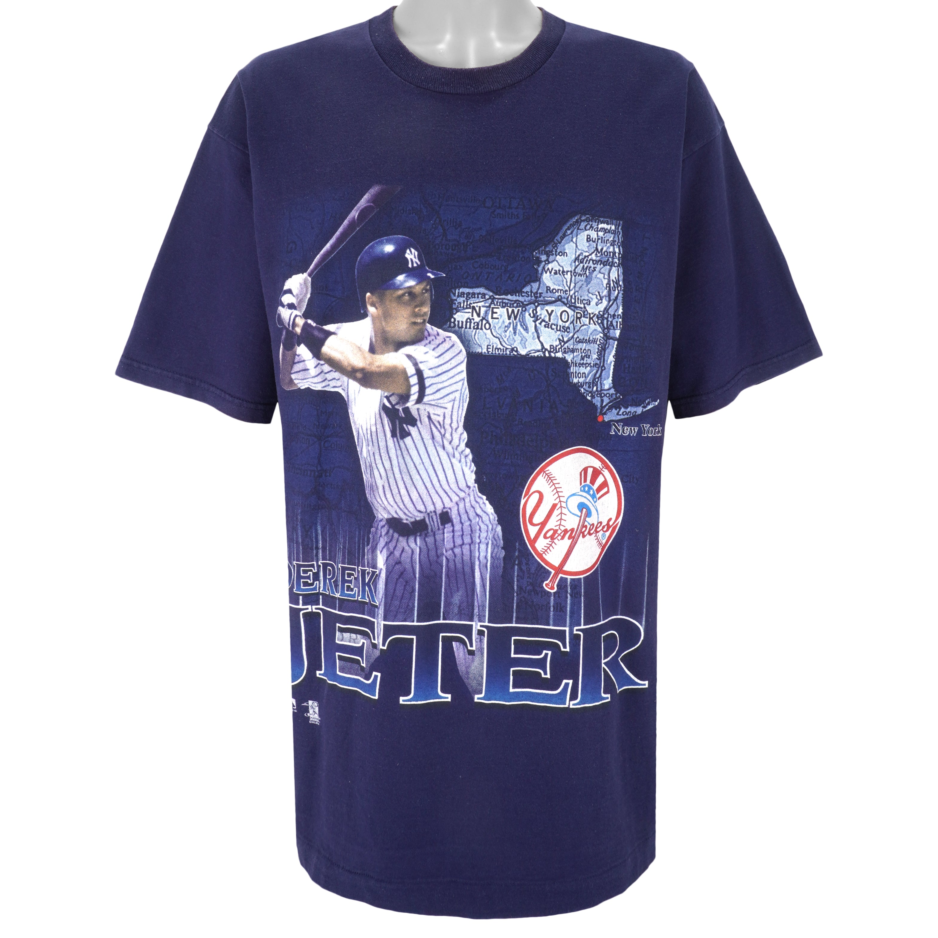 VTG 1997 Pro Player Derek Jeter Shirt Youth Size 14/16 Large New York  Yankees