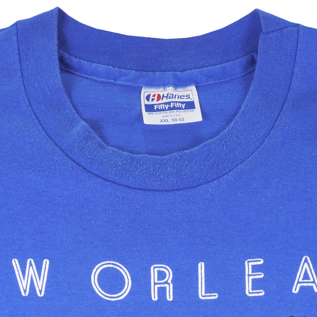Vintage (Hanes) - New Orleans Party Time T-Shirt 1990s XX-Large Vintage Retro 