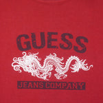 Guess - Red Jeans Company T-Shirt 1990s X-Large Vintage Retro