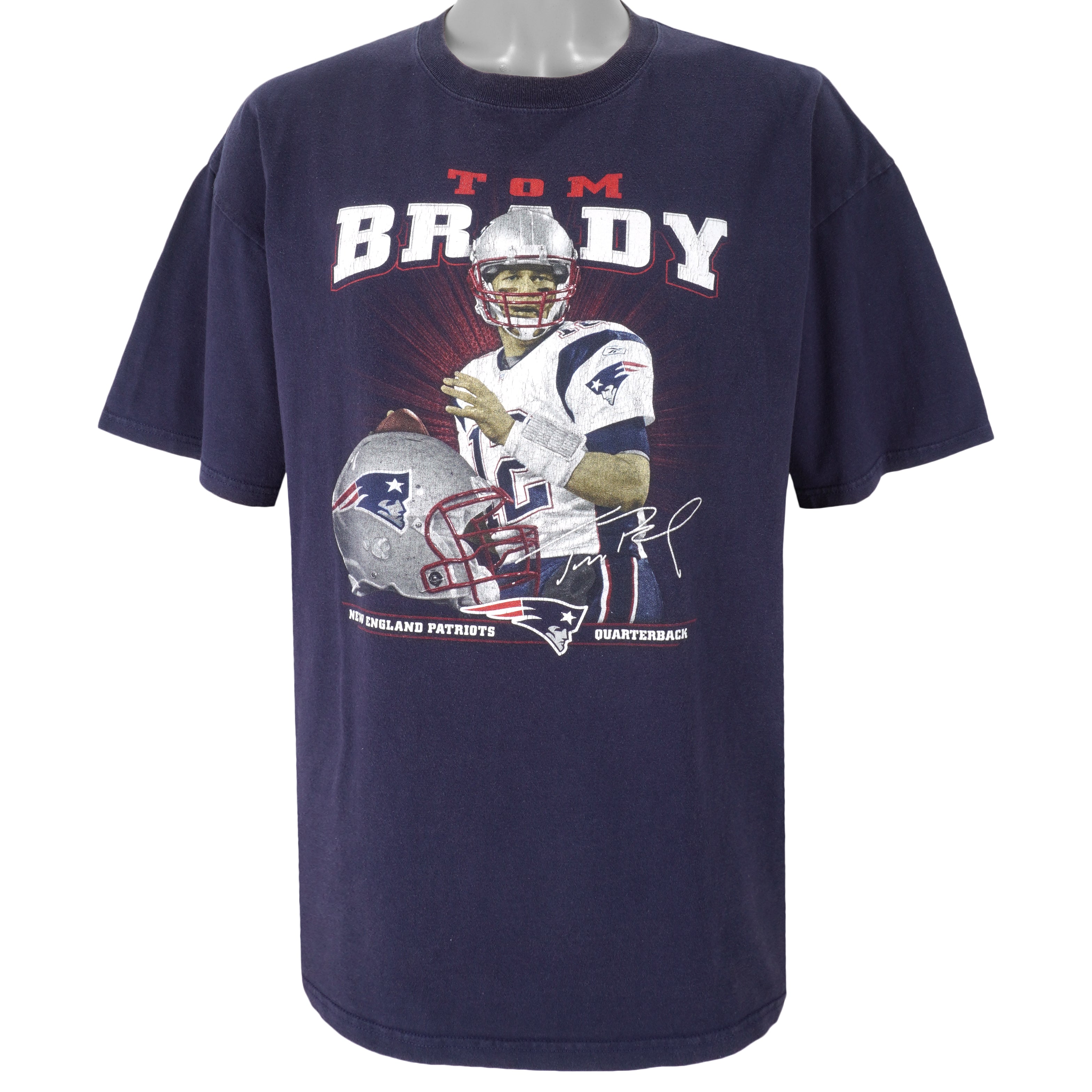 Vintage NFL - New England Patriots Tom Brady T-Shirt XX-Large