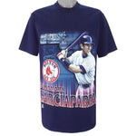 MLB (Pro Player) - Boston Red Sox Nomar Garciaparra T-Shirt 1990s Large Vintage Retro Baseball