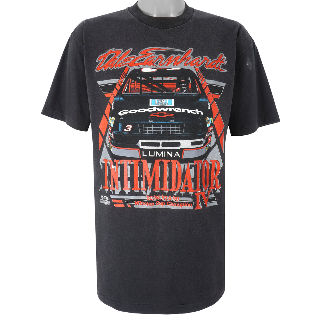 NASCAR (Sports Image) - Dale Earnhardt Intimidator T-Shirt 1990s X-Large Vintage Retro