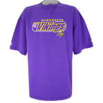 Puma - Minnesota Vikings Embroidered T-Shirt 1990s X-Large Vintage Retro Football