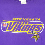 Puma - Minnesota Vikings Embroidered T-Shirt 1990s X-Large Vintage Retro Football