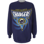 NFL - San Diego Chargers Crew Neck Sweatshirt 1995 XX-Large Vintage Retro Football