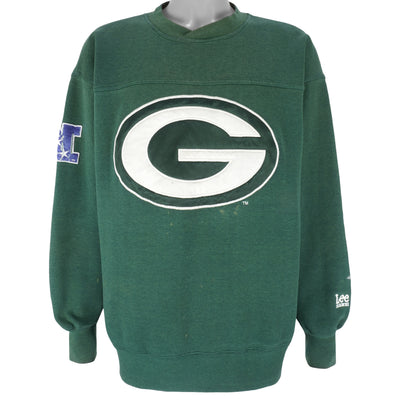 NFL - Green Bay Packers - Embroidered Crewneck Sweatshirt- Lee