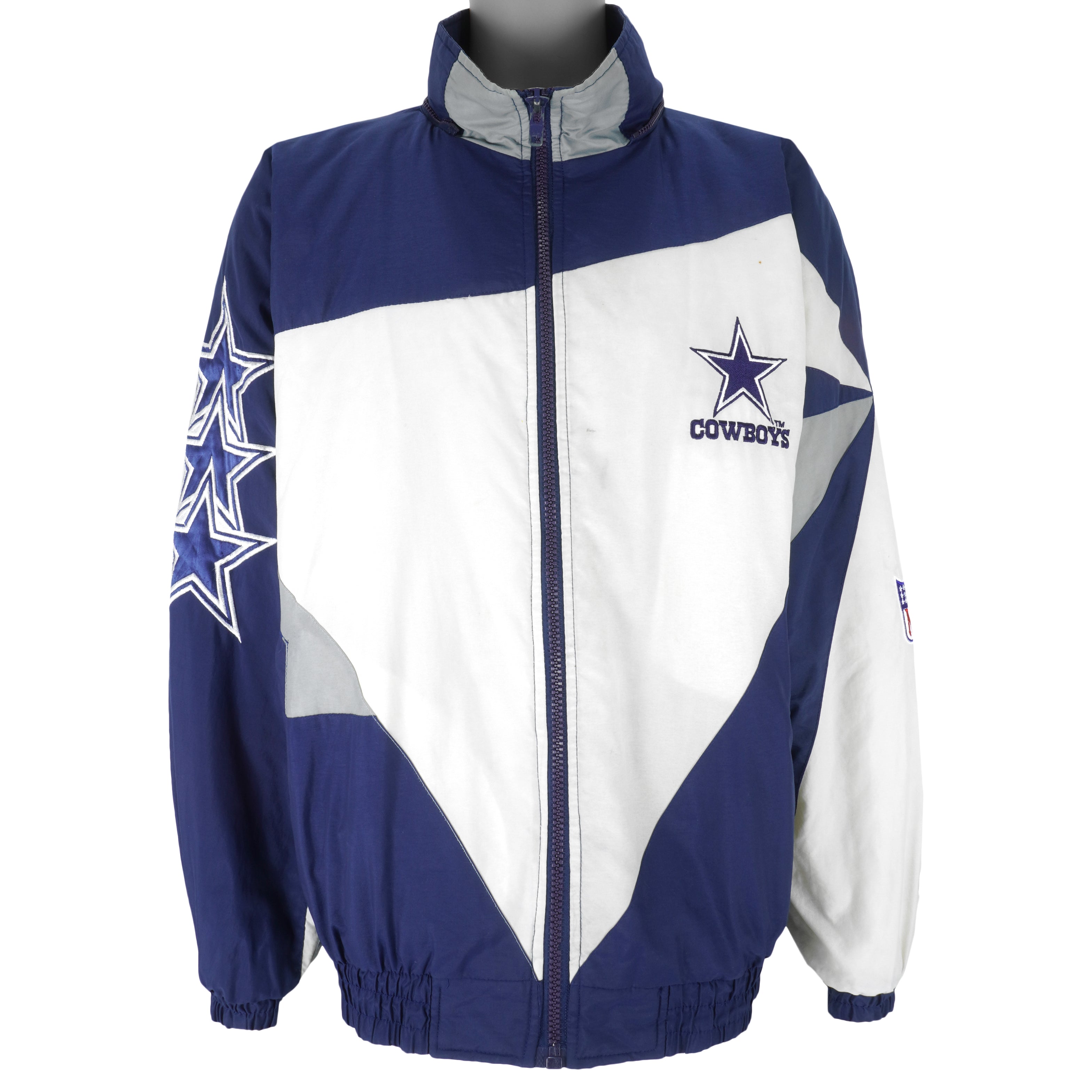 Vintage Starter Nfl Dallas Cowboys Hoodie Spellout Embroidery 