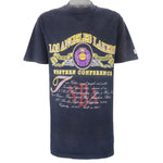 NBA (Nutmeg) - Los Angeles Lakers Single Stitch T-Shirt 1990s X-Large
