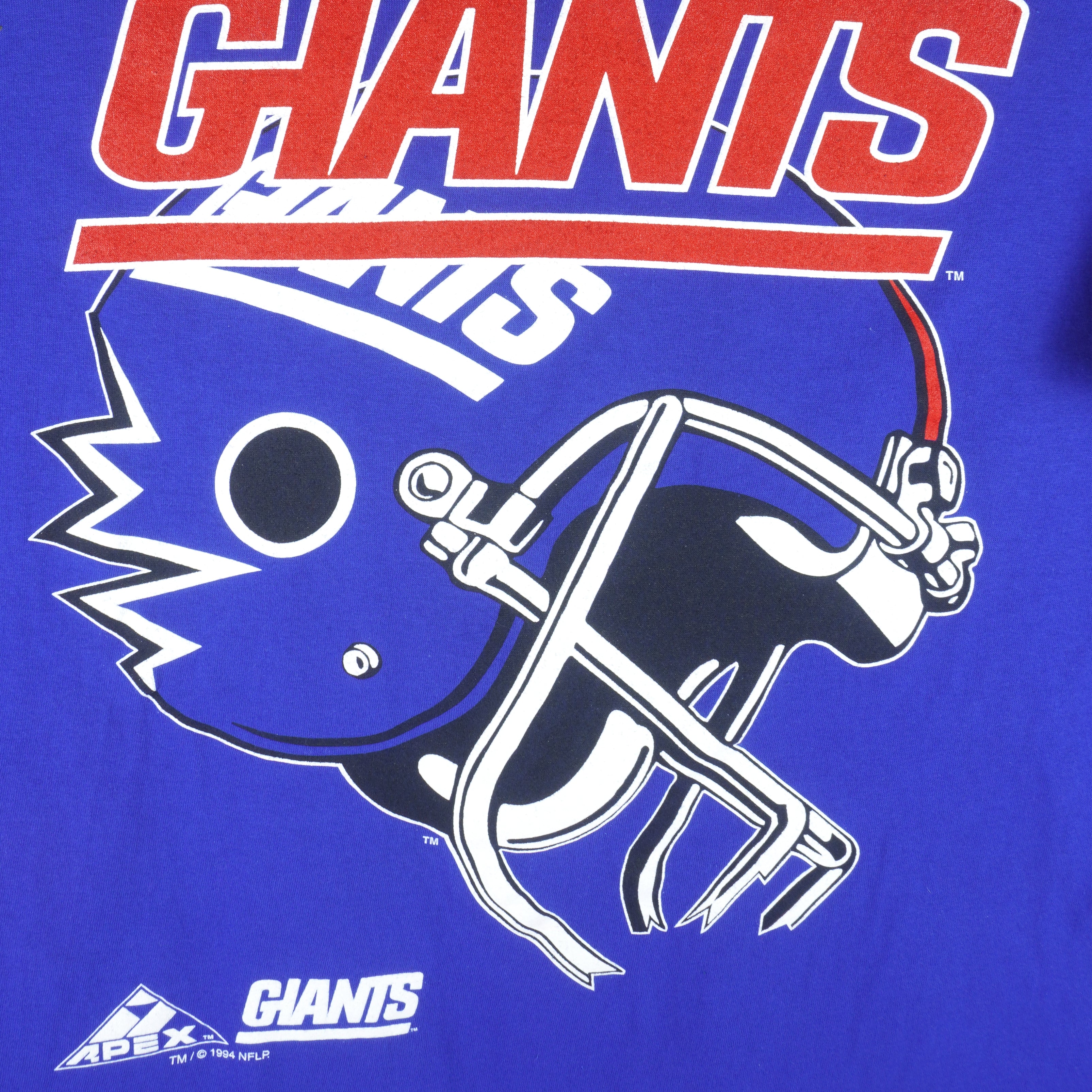 Vintage Giants Track Suit Blue New York Football Apex One 