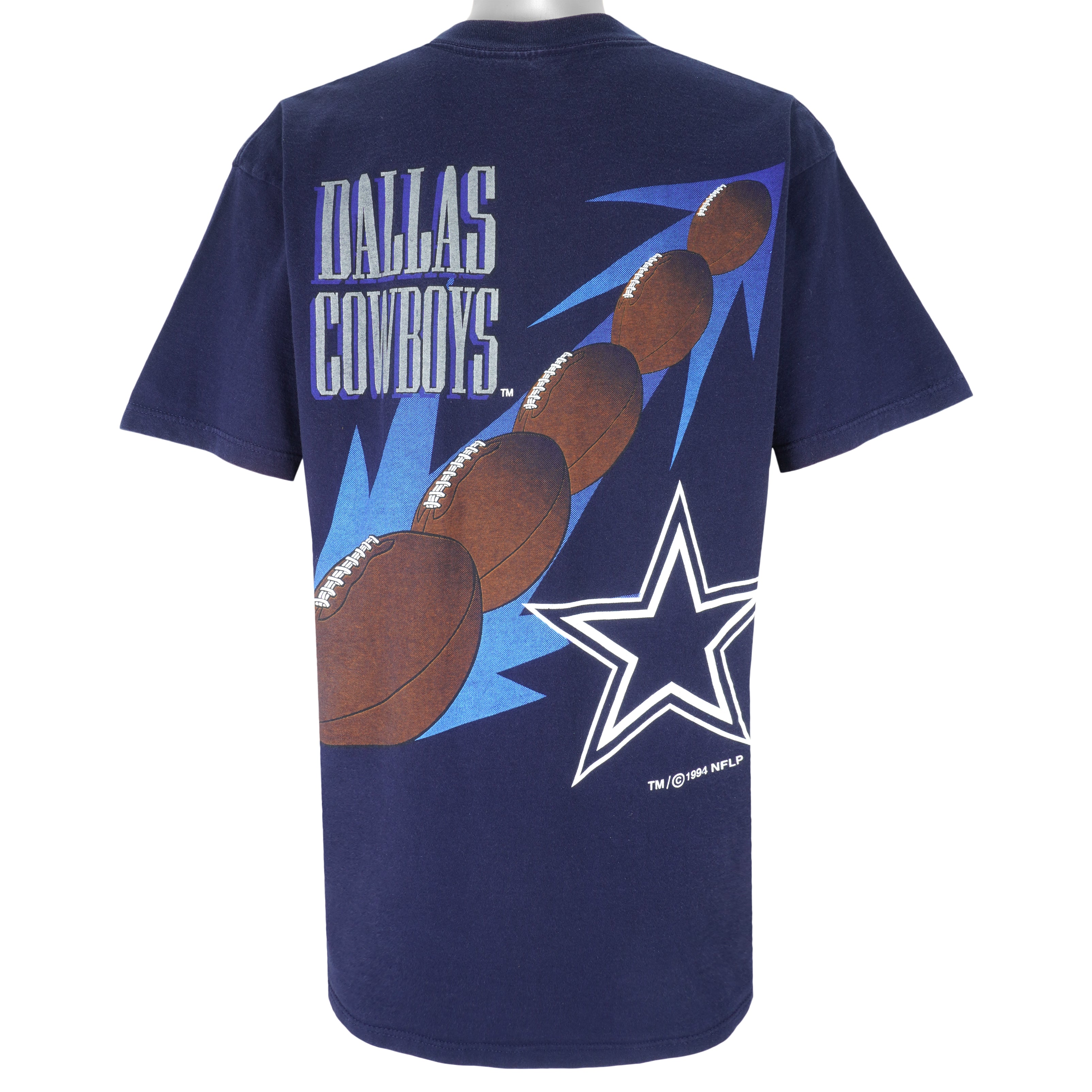 Sports / College Vintage NFL Dallas Cowboys Champion Vs Buffalo Bills Tee Shirt 1994 XL Made USA