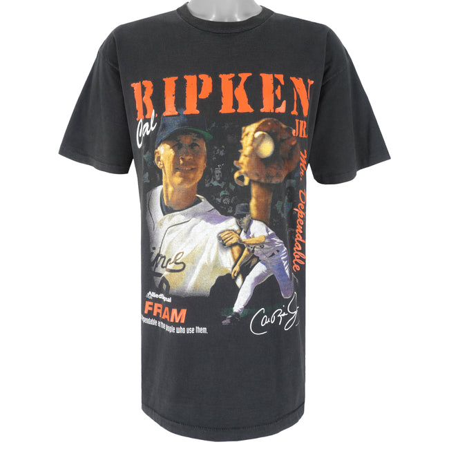 Vintage 90s T-shirt CAL RIPKEN Baltimore Orioles Baseball Mlb 