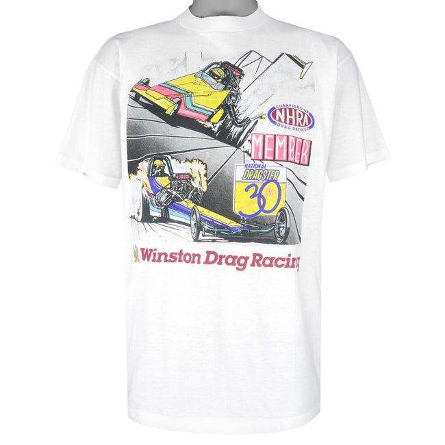 Vintage Winston cheapest drag car race shirt