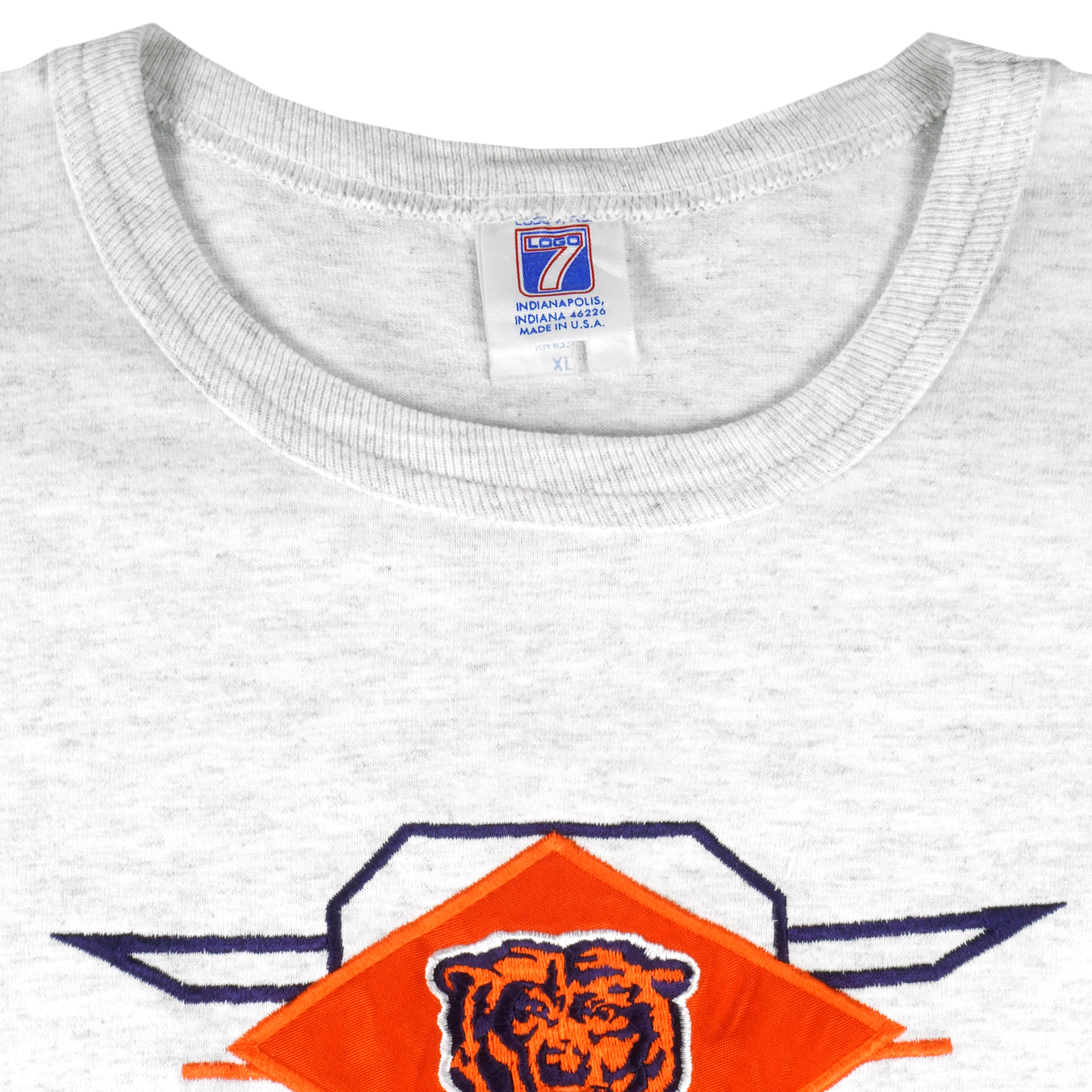 Vintage 90s White Logo 7 NFL Chicago Bears T-Shirt - X-Large