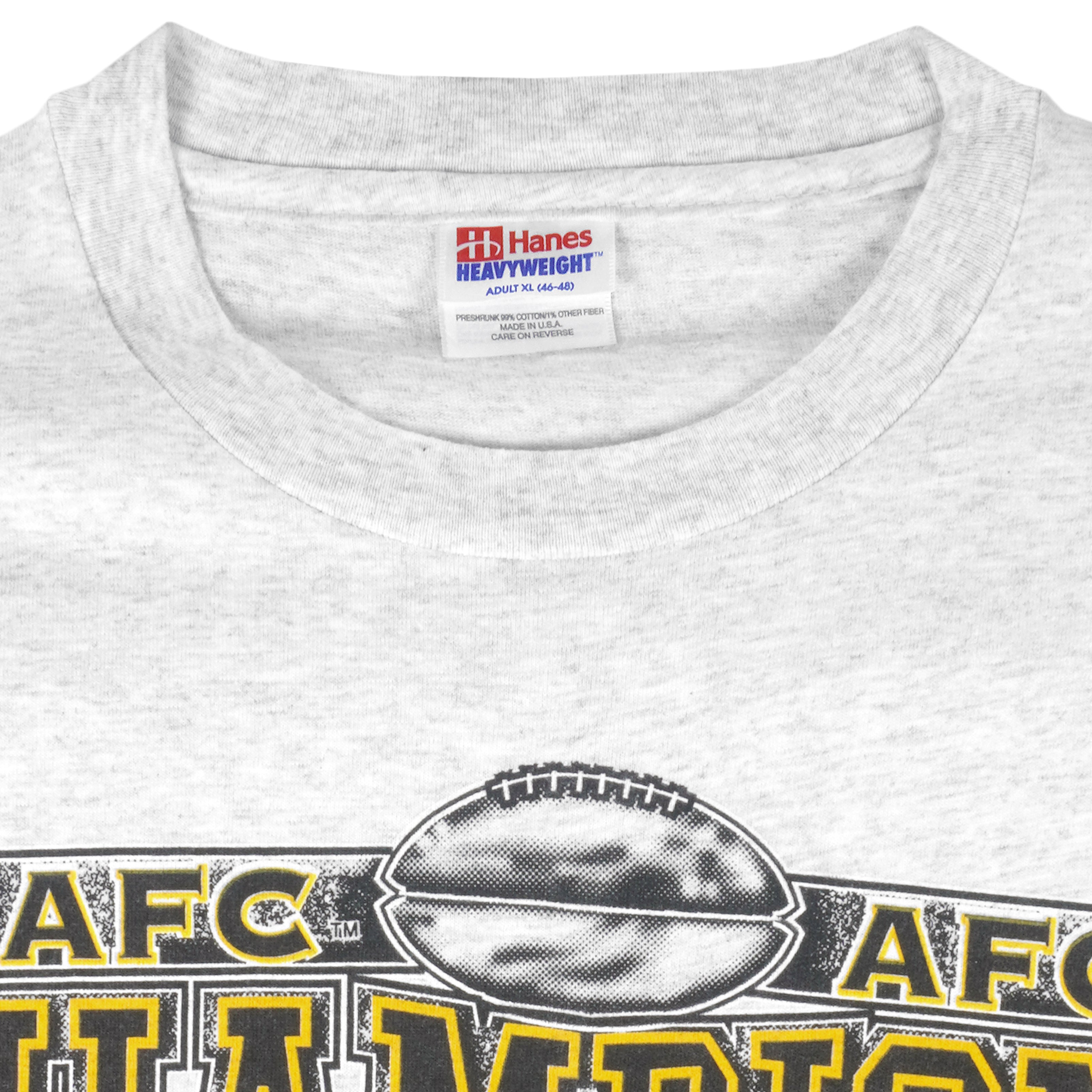 Vintage Deadstock 1996 Steelers Afc Champion Xxx T-Shirt by Logo 7