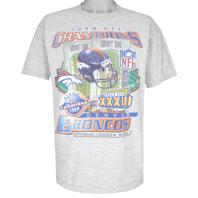 Vintage 1998 Denver Broncos Super Bowl Champs T-shirt / NFL / -   Finland