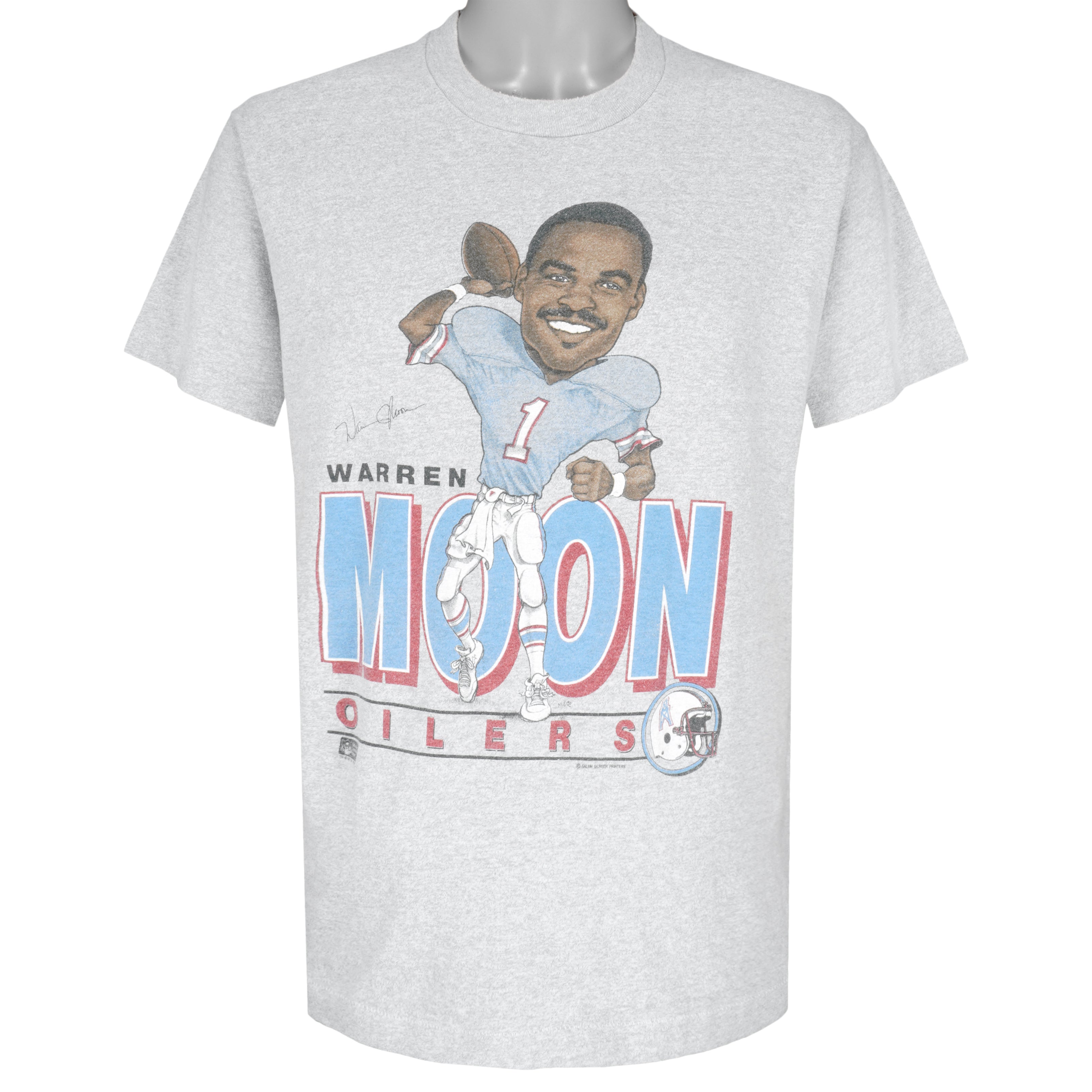 Tennessee Titans Oilers Warren Moon cartoon retro shirt, hoodie