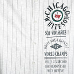 MLB (Long Gone) - Chicago White Sox Pinstripe Baseball Jersey 1990s Large Vintage Retro Baseball